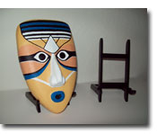 Mask Stand (Wood)